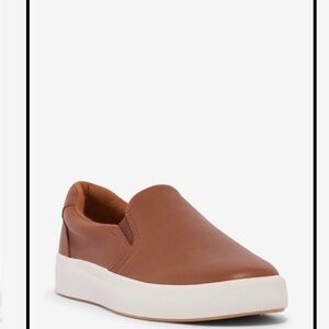 Leather brown / cognac keds